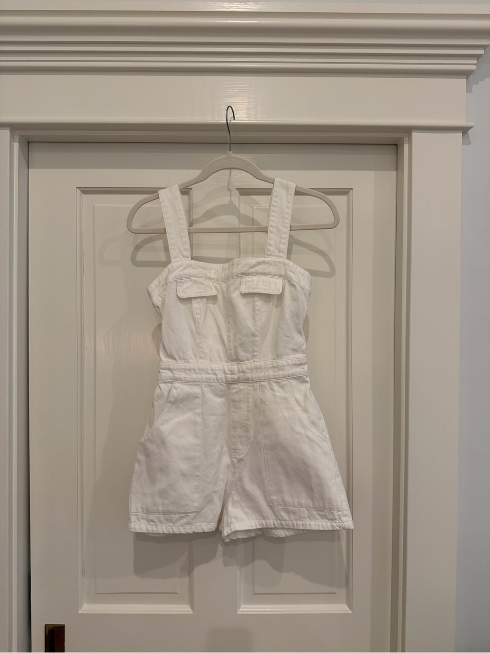 Amanda Uprichard Denim romper